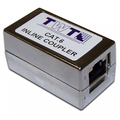 RJ-45 sockets coupler, shielded, category 6